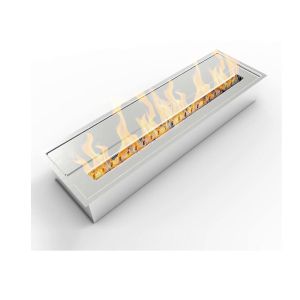 Bruciatore Sardi, 18x61 h10 cm, Argento copertina prodoto