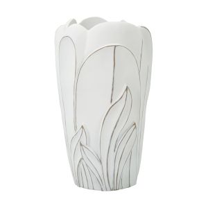 Vaso Tramigna, 29x29 h48 cm, Bianco copertina prodoto